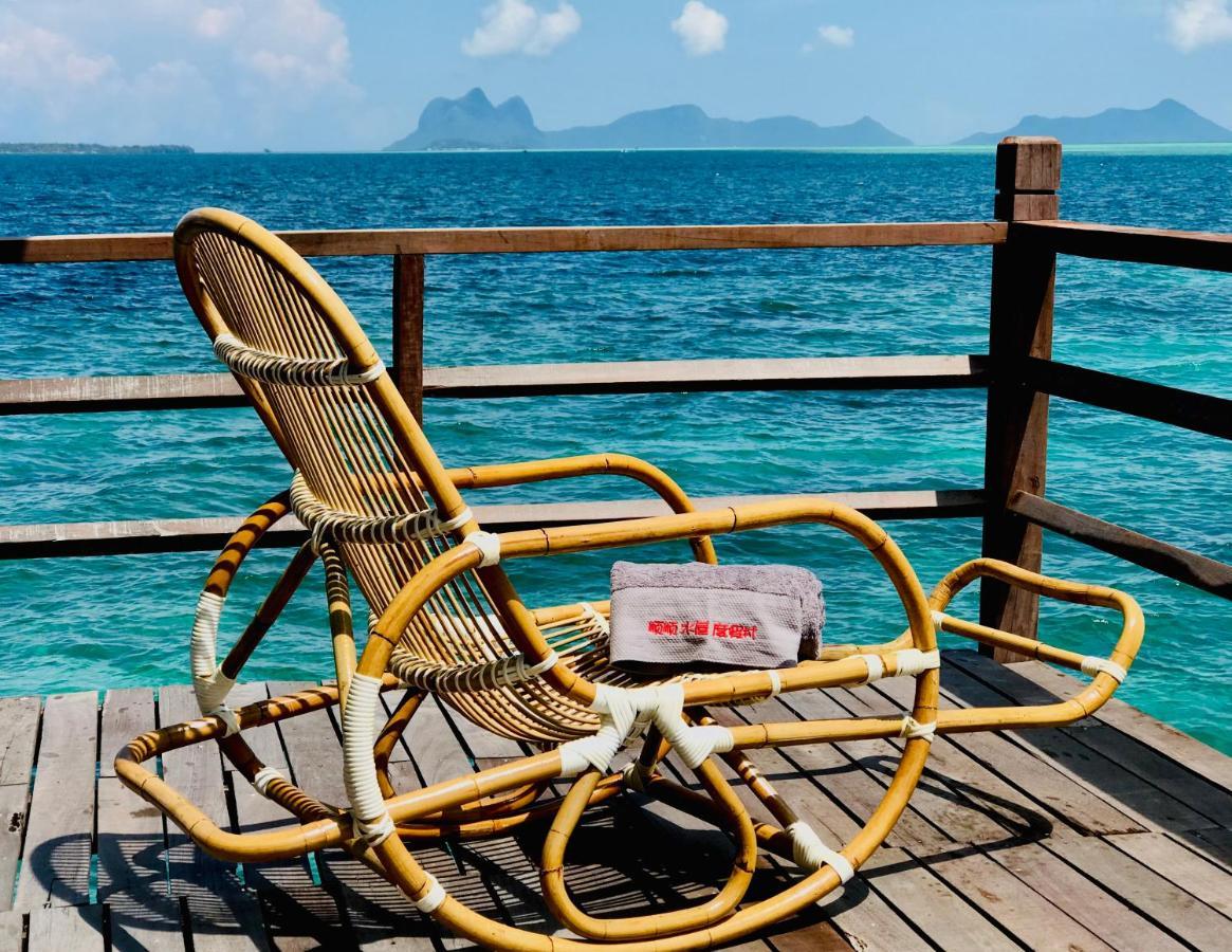 Hotel Shun Shun Water Bungalows Semporna Exterior foto