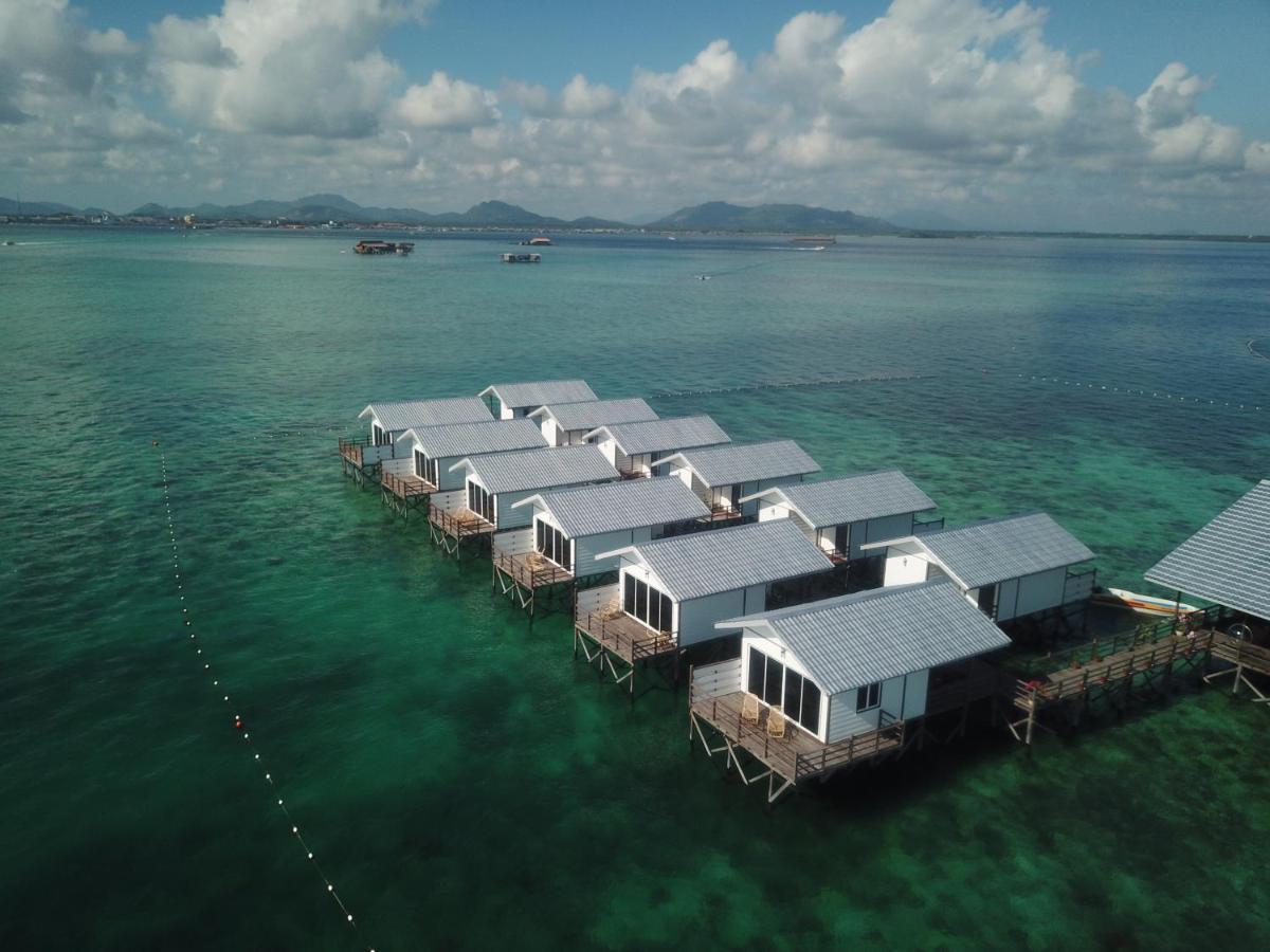 Hotel Shun Shun Water Bungalows Semporna Exterior foto