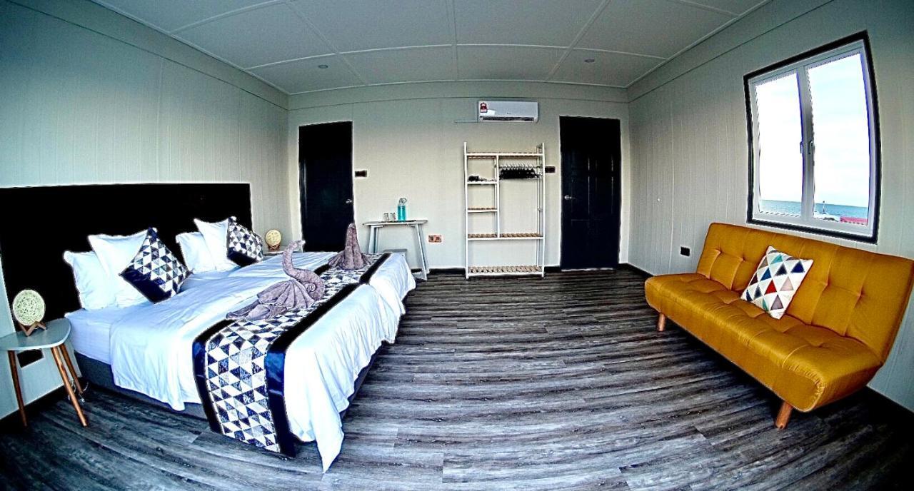 Hotel Shun Shun Water Bungalows Semporna Exterior foto