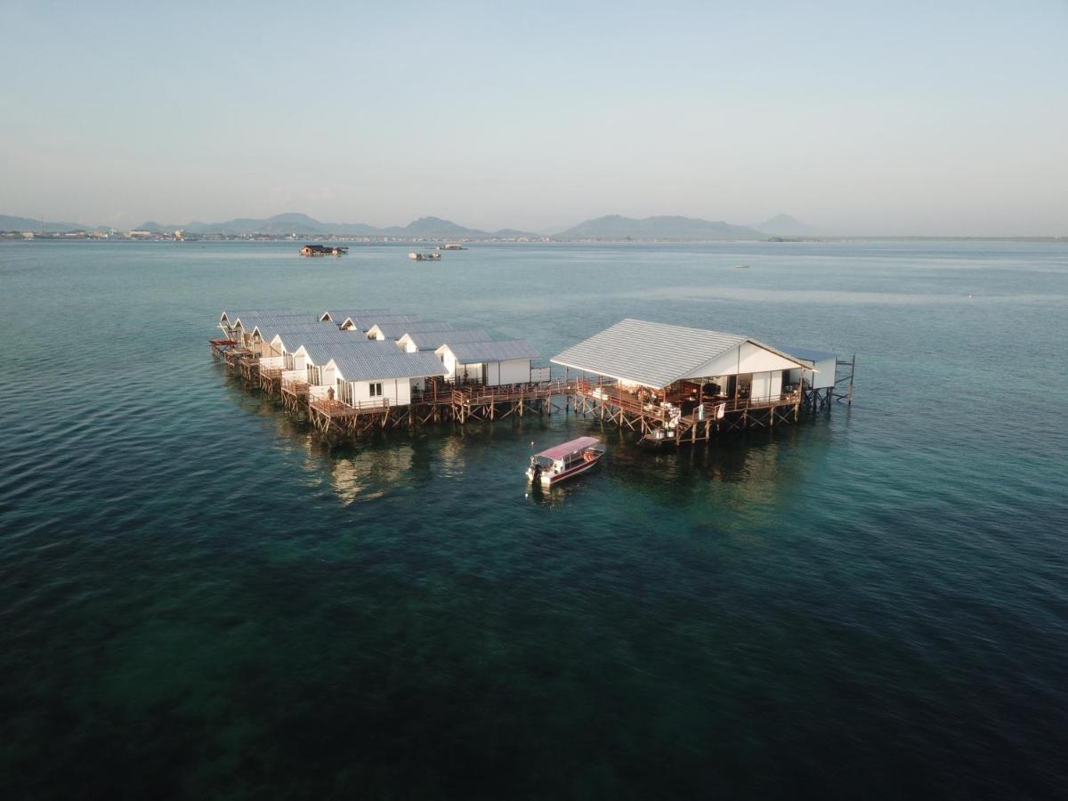 Hotel Shun Shun Water Bungalows Semporna Exterior foto